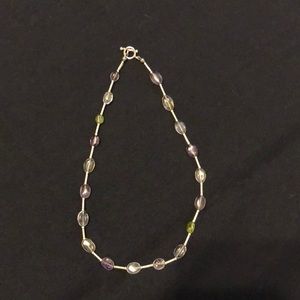 Silpada Sterling silver and gemstone necklace